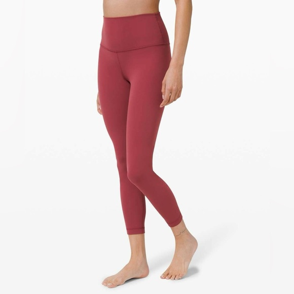 NWT Lululemon Align HR 25” in Chianti - US 2 - Picture 4 of 4